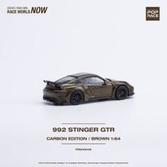 Xe Mô Hình 992 Stinger GTR Carbon Edition - Brown 1:64 POPRACE