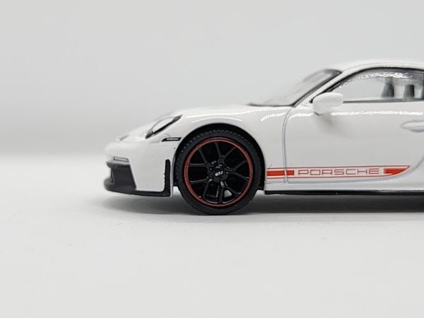 Xe Mô Hình Porsche 911 (992) GT3 White LHD 1:64 Minigt ( Trắng )