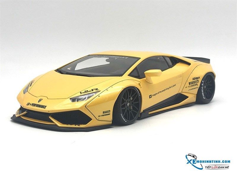 Lamborghini Huracan Liberty Walk LB-WORKS Autoart 1:18 Vàng
