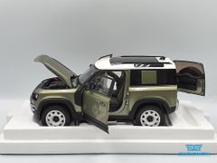 Xe Mô Hình Land Rover Defender 90 Bản 2 Cửa 2020 1:18 Almost Real ( Pangea Green )