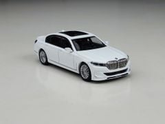 Xe Mô Hình BMW Alpina B7 x Drive Alpine White LHD 1:64 MiNiGT ( Trắng )