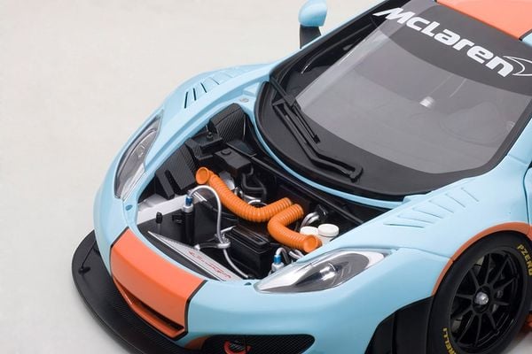 XE MÔ HÌNH MCLAREN 12C GT3 1:18 AUTOART (XANH DƯƠNG)