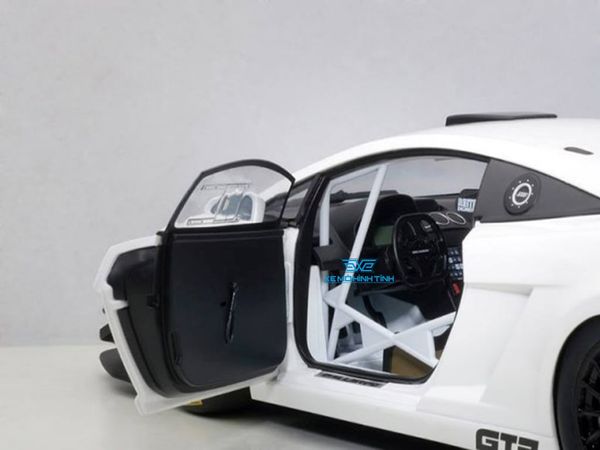 Xe Mô Hình Lamborghini Gallardo GT3 FL2 2013 1:18 Autoart (Trắng )