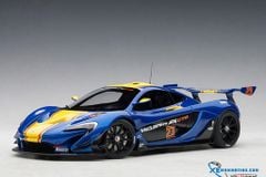 Xe Mô Hình McLaren P1 GTR 1:18 Autoart ( Xanh dương sọc Vàng )