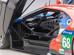 Xe Mô Hình Ford GT Le Mans 2016 WINNE+R  J.HAND/D.MULLER/S.BOURDAIS #68 1:18 Autoart ( Xanh Dương / Đỏ )