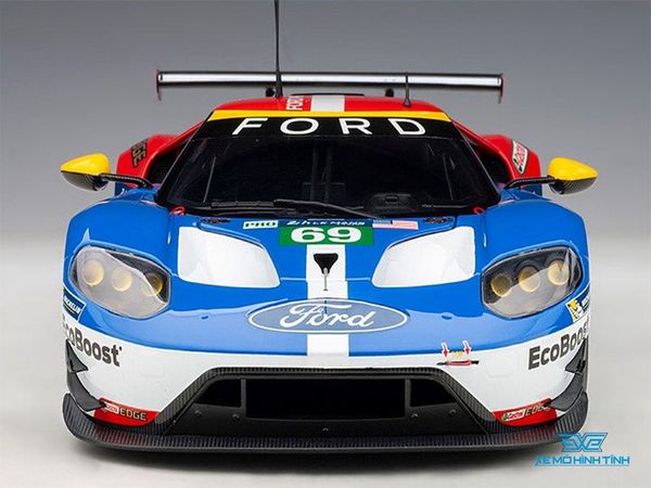 Xe Mô Hình Ford GT Le Mans 2016 R.BRISOE/S.DIXON/R.WESTBROOK #69 1:18 Autoart