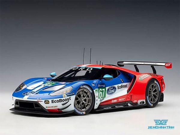 Xe Mô Hình Ford GT Le Mans 2017 P.DERANI/A.PRIAULX/H.TINCKNELL #67 1:18 Autoart