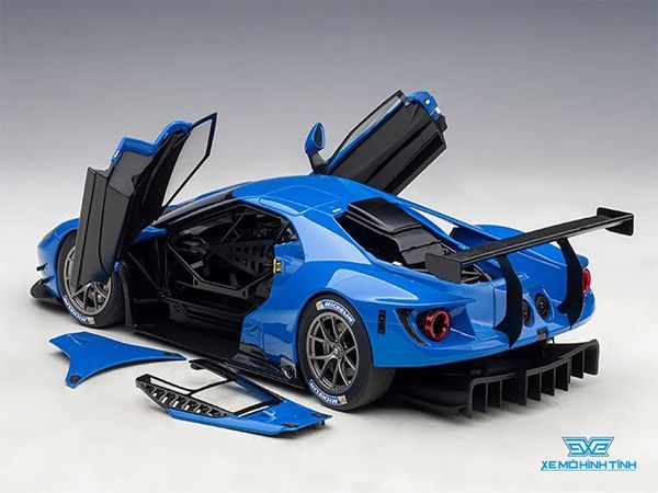 Xe Mô Hình Ford GT Plain Body Version Le Mans 2018 1:18 Autoart ( Blue )