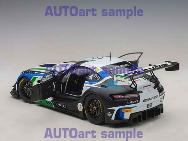 Xe Mô Hình Mercedes Benz AMG GT3 Team Craft Bamboo Black Falcon Bathurst 1:18 Autoart