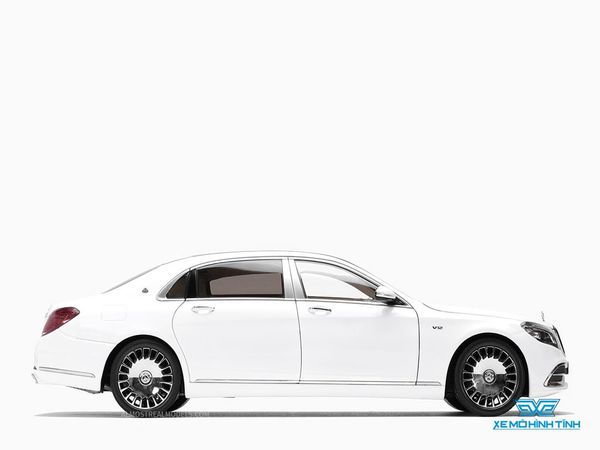 Xe Mô Hình Mercedes-Maybach S-Class 2019 1:18 Almost Real ( Trắng )