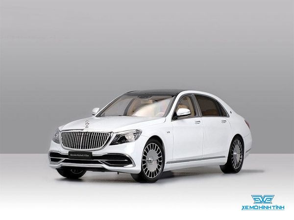 Xe Mô Hình Mercedes-Maybach S-Class 2019 1:18 Almost Real ( Trắng )