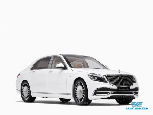 Xe Mô Hình Mercedes-Maybach S-Class 2019 1:18 Almost Real ( Trắng )