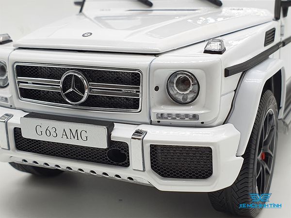 Xe Mô Hình Mercedes-AMG G63 AMG ( W463 ) 463 Edition 1:18 Almost Real ( Trắng )