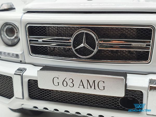 Xe Mô Hình Mercedes-AMG G63 AMG ( W463 ) 463 Edition 1:18 Almost Real ( Trắng )