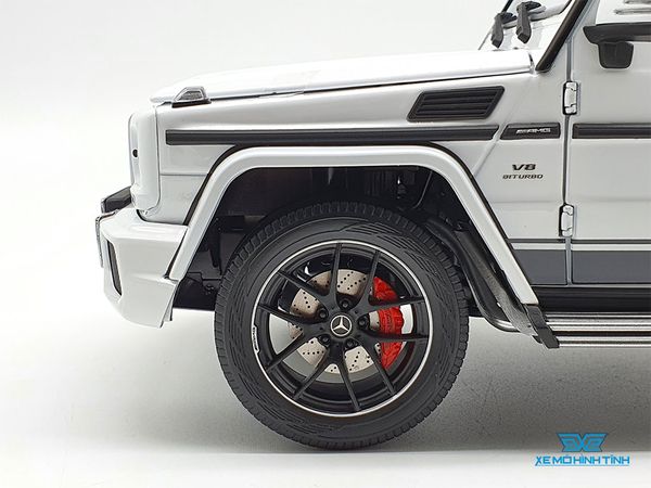 Xe Mô Hình Mercedes-AMG G63 AMG ( W463 ) 463 Edition 1:18 Almost Real ( Trắng )