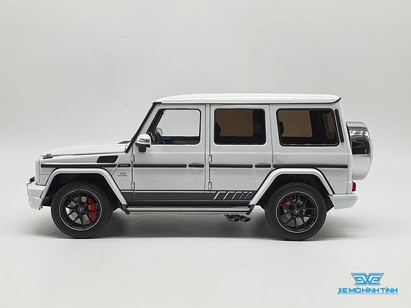 Xe Mô Hình Mercedes-AMG G63 AMG ( W463 ) 463 Edition 1:18 Almost Real ( Trắng )
