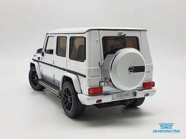 Xe Mô Hình Mercedes-AMG G63 AMG ( W463 ) 463 Edition 1:18 Almost Real ( Trắng )