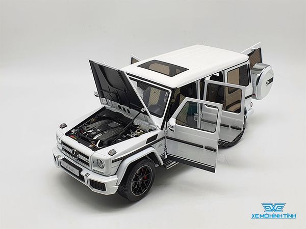 Xe Mô Hình Mercedes-AMG G63 AMG ( W463 ) 463 Edition 1:18 Almost Real ( Trắng )