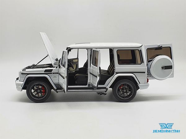 Xe Mô Hình Mercedes-AMG G63 AMG ( W463 ) 463 Edition 1:18 Almost Real ( Trắng )
