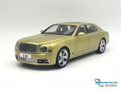 Xe Mô Hình Bentley Mulsanne Speed 1:18 Almost Real ( Vàng )