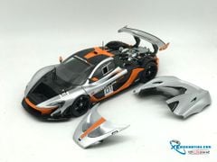 Xe Mô Hình McLaren P1 GTR Pebble Beach California Design Concept #01 1:18 Almost Real ( Bạc )