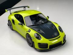 Xe Mô Hình Porsche 911 (911.2) GT2 RS 2018 1:18 Minichamps (Xanh Chuối)