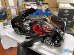 Xe Mô Hình Pagani Zonda F 2005 1:18 Almost Real ( Đen Nhám)