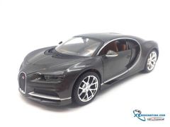 XE MÔ HÌNH BUGATTI CHIRON 1:24 MAISTO (XÁM)