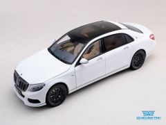 Xe Mô Hình Brabus 900 Mercedes-Maybach S-Class 1:18 Almost Real ( Trắng )