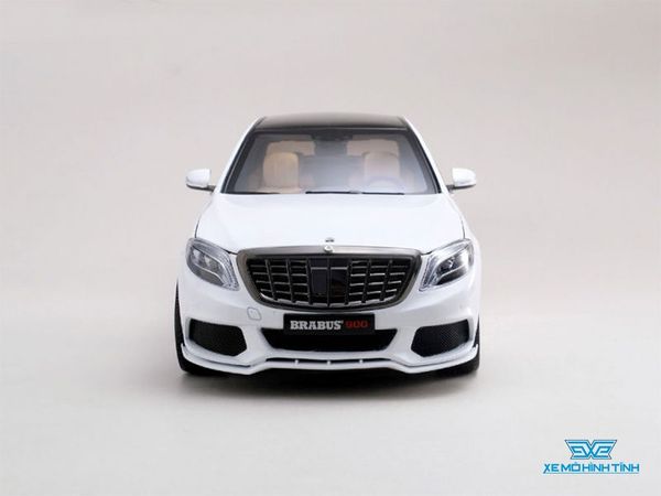 Xe Mô Hình Brabus 900 Mercedes-Maybach S-Class 1:18 Almost Real ( Trắng )