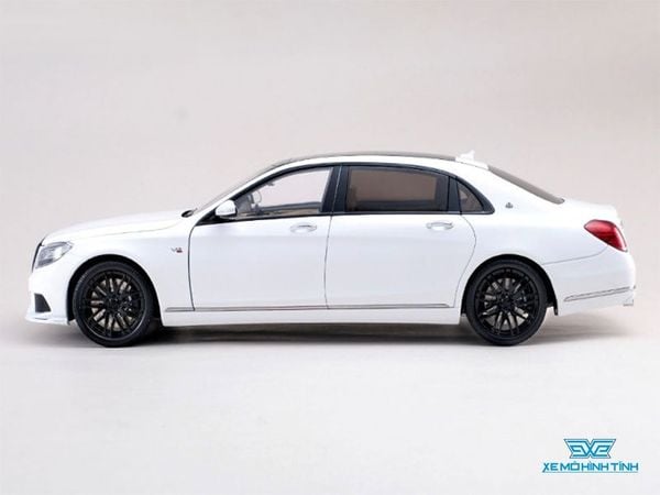 Xe Mô Hình Brabus 900 Mercedes-Maybach S-Class 1:18 Almost Real ( Trắng )