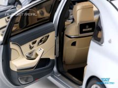 Xe Mô Hình Brabus 900 Mercedes-Maybach S-Class 1:18 Almost Real ( Bạc )