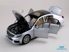 Xe Mô Hình Brabus 900 Mercedes-Maybach S-Class 1:18 Almost Real ( Bạc )