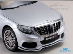 Xe Mô Hình Brabus 900 Mercedes-Maybach S-Class 1:18 Almost Real ( Bạc )