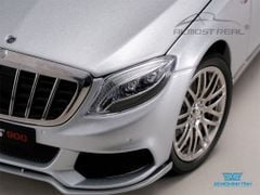 Xe Mô Hình Brabus 900 Mercedes-Maybach S-Class 1:18 Almost Real ( Bạc )