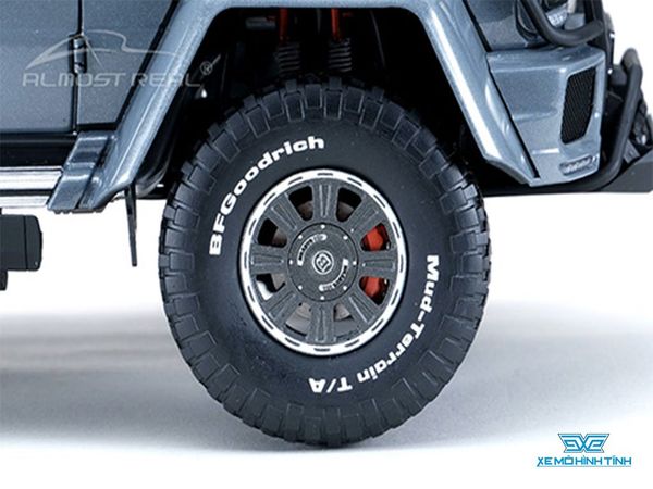 Brabus 550 Adventure Mercedes-Benz G 500 4×4² - Metallic Grey 1/18