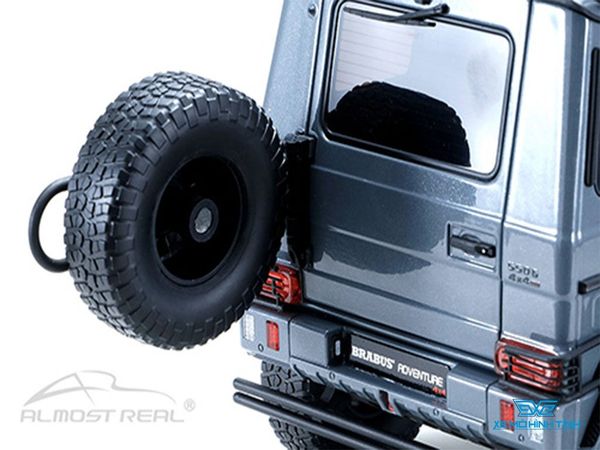 Brabus 550 Adventure Mercedes-Benz G 500 4×4² - Metallic Grey 1/18