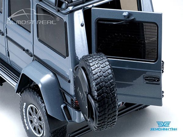 Brabus 550 Adventure Mercedes-Benz G 500 4×4² - Metallic Grey 1/18