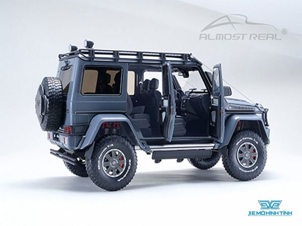 Brabus 550 Adventure Mercedes-Benz G 500 4×4² - Metallic Grey 1/18