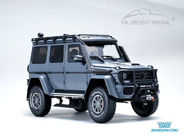 Brabus 550 Adventure Mercedes-Benz G 500 4×4² - Metallic Grey 1/18