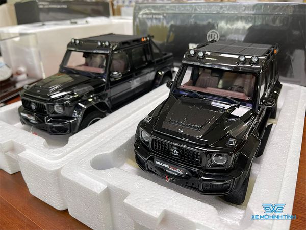 Xe Mô Hình Mercedes-Benz Brabus G800 Adventure XLP 2020 1:18 Almost Real ( Đen )