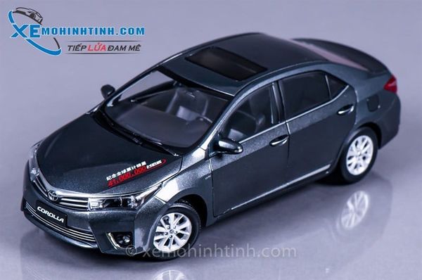 XE MÔ HÌNH TOYOTA COROLLA 2014 1:18 PAUDI (XÁM)