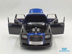 Xe Mô Hình Rolls-Royce Ghost Arktic 1:18 Kyosho ( Đen / Xanh )