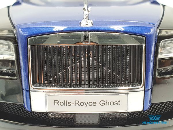 Xe Mô Hình Rolls-Royce Ghost Arktic 1:18 Kyosho ( Đen / Xanh )