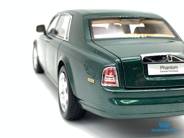 Xe Mô Hình Rolls-Royce Phantom Extended Wheelbase 1:18 Kyosho ( Xanh Ngọc )