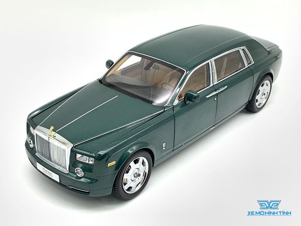 Xe Mô Hình Rolls-Royce Phantom Extended Wheelbase 1:18 Kyosho ( Xanh Ngọc )