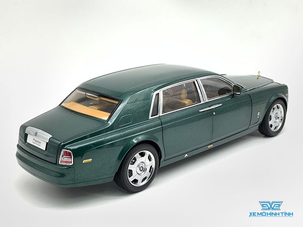 Xe Mô Hình Rolls-Royce Phantom Extended Wheelbase 1:18 Kyosho ( Xanh Ngọc )