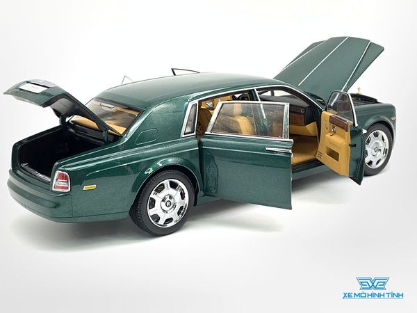 Xe Mô Hình Rolls-Royce Phantom Extended Wheelbase 1:18 Kyosho ( Xanh Ngọc )
