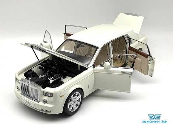 Xe Mô Hình Rolls Royce Phantom Extended Wheelbase 1:18 Kyosho ( Trắng )