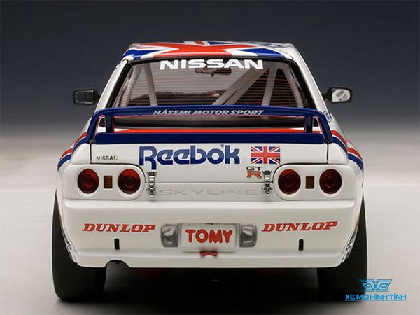 Xe Mô Hình Nissan Skyline GT-R (R32) GROUP A 1990 REEBOK #1 1:18 Autoart ( Trắng )